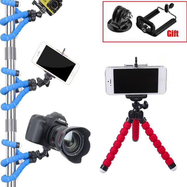 Tripod Mini Spider Flexible Tripod With Holder U