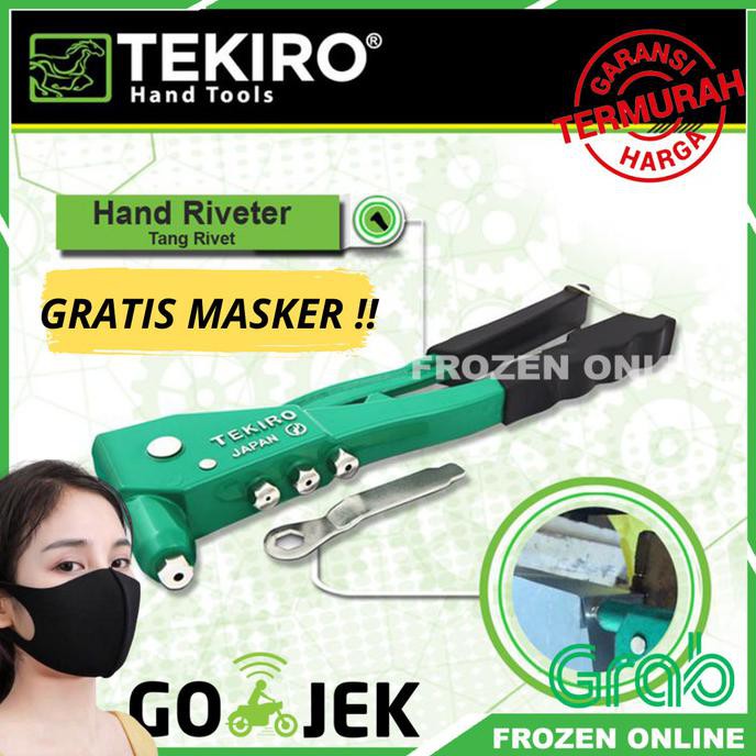 Tang Rivet Tekiro Tang Ripet Hand Riveter Murah Berkualitas Original