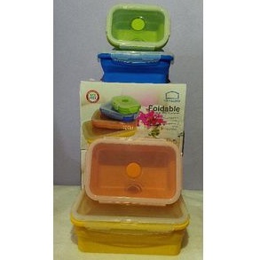 Lock n Lock Foldable Silicone Food Container