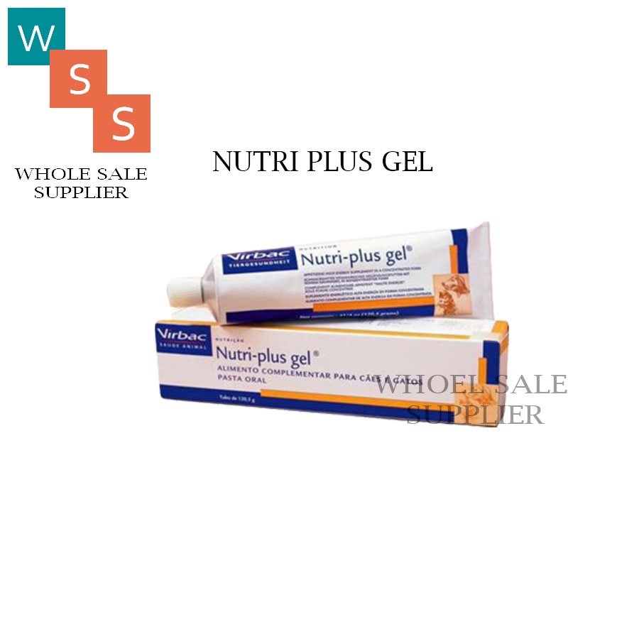 VITAMIN NUTRI PLUS GEL 120GR UNTUK KUCING &amp; ANJING