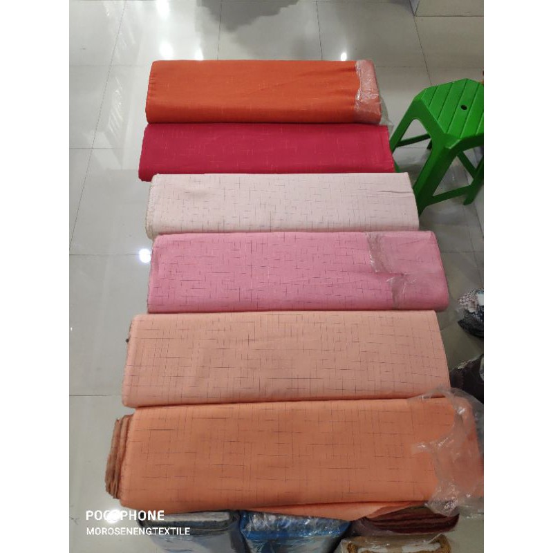 Kain Linen 100% Serat  PROMO CUCI GUDANG