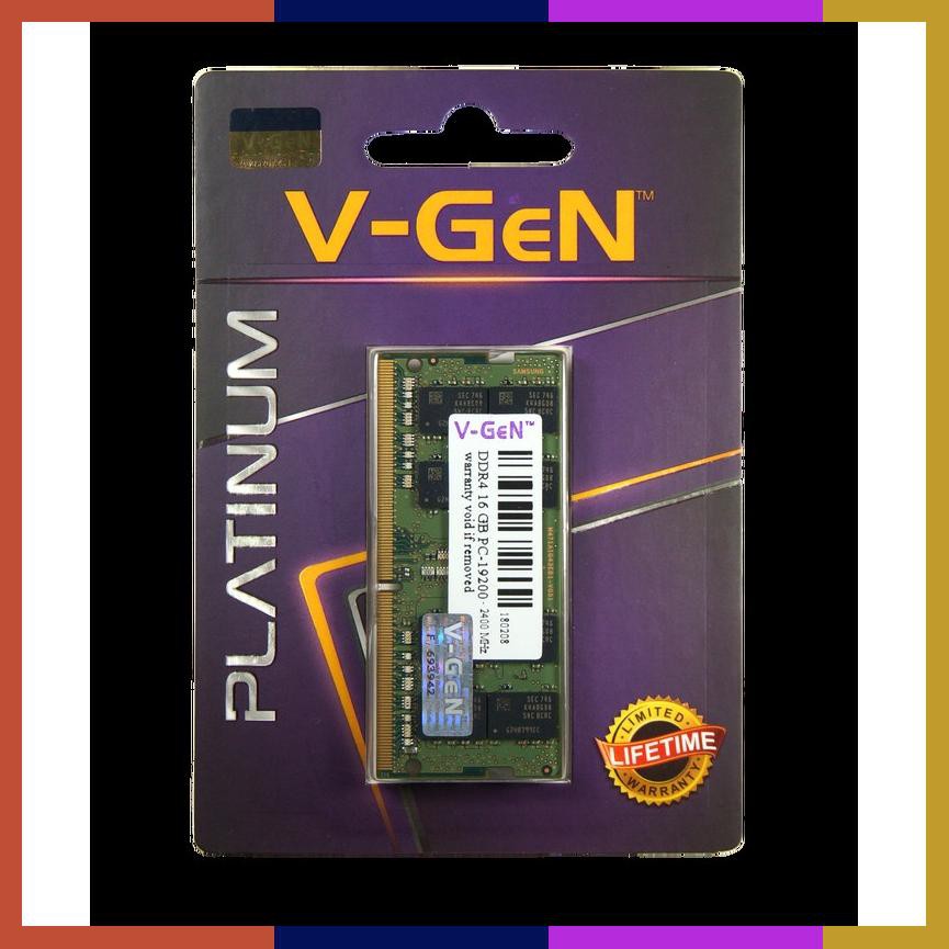 Ram Ddr4 Sodimm Vgen 16Gb Pc19200/2400Mhz Memory Laptop Vgen