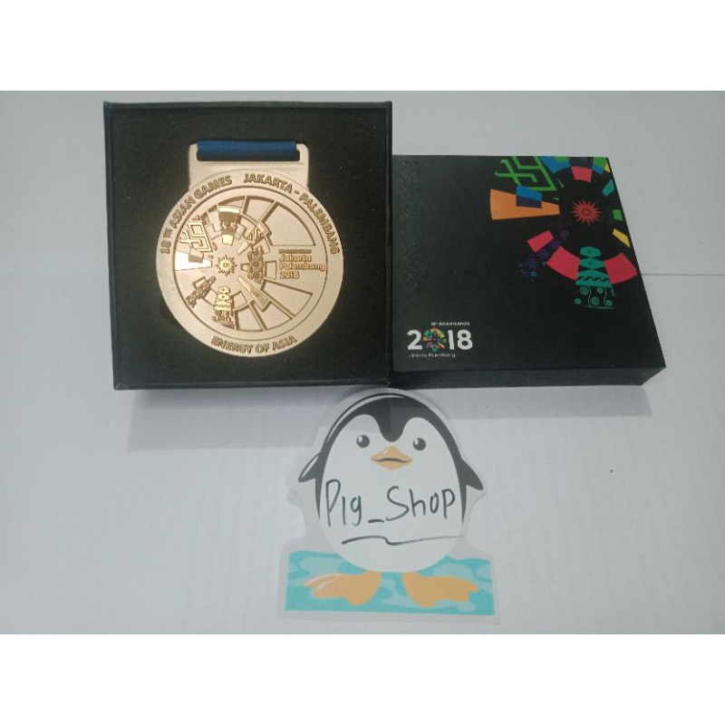 OFFICIAL REPLIKA MENDALI ASIAN GAMES 2018
