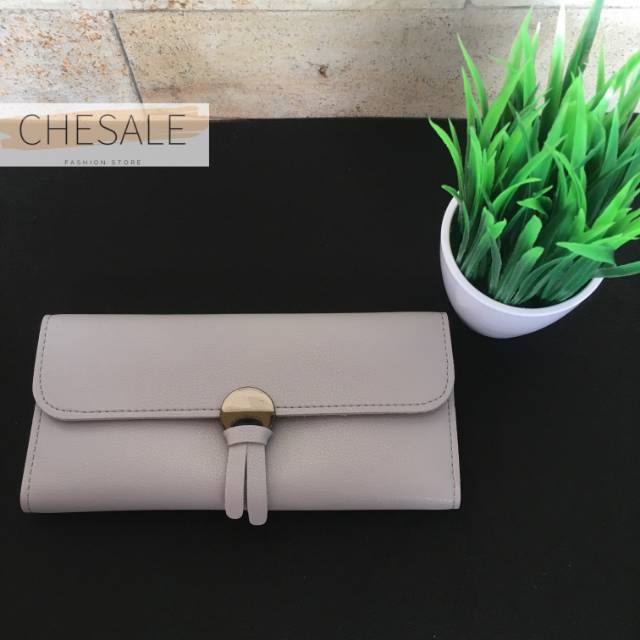 Chesale - Dompet wanita panjang dompet murah import dompet wanita bahan miniso