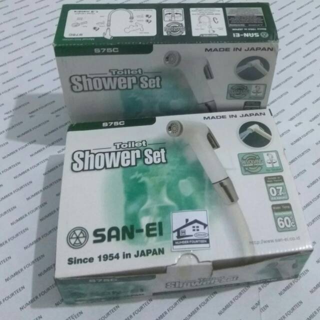 Jet Shower Set San-ei S75c Original (putih) Shower Cebok