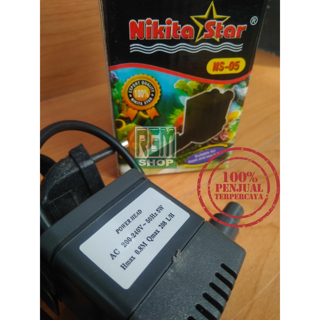 Nikita star NS-05 ns 05 mini power head mesin pompa aquarium aquascape murah