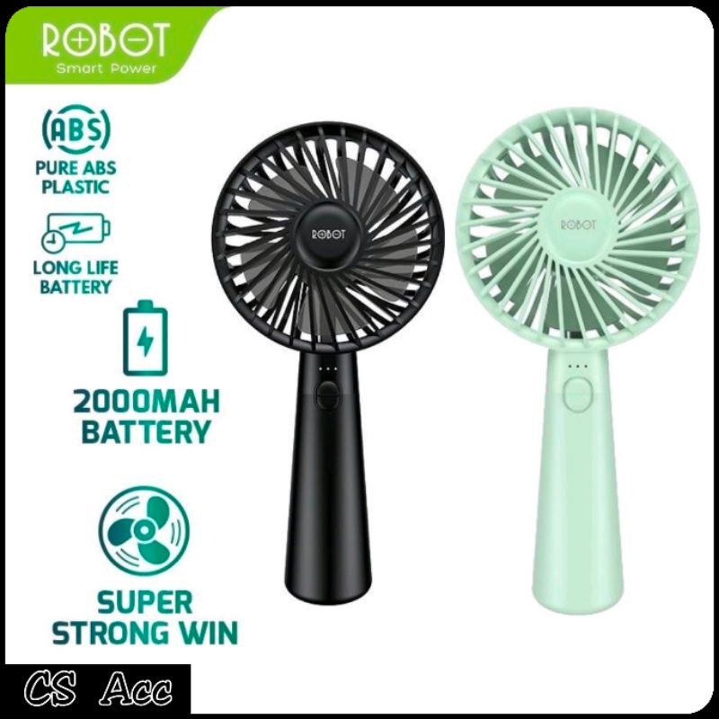 Robot RT-BFS1 Portable & Rechargeable USB Mini Fan 2000mAh
