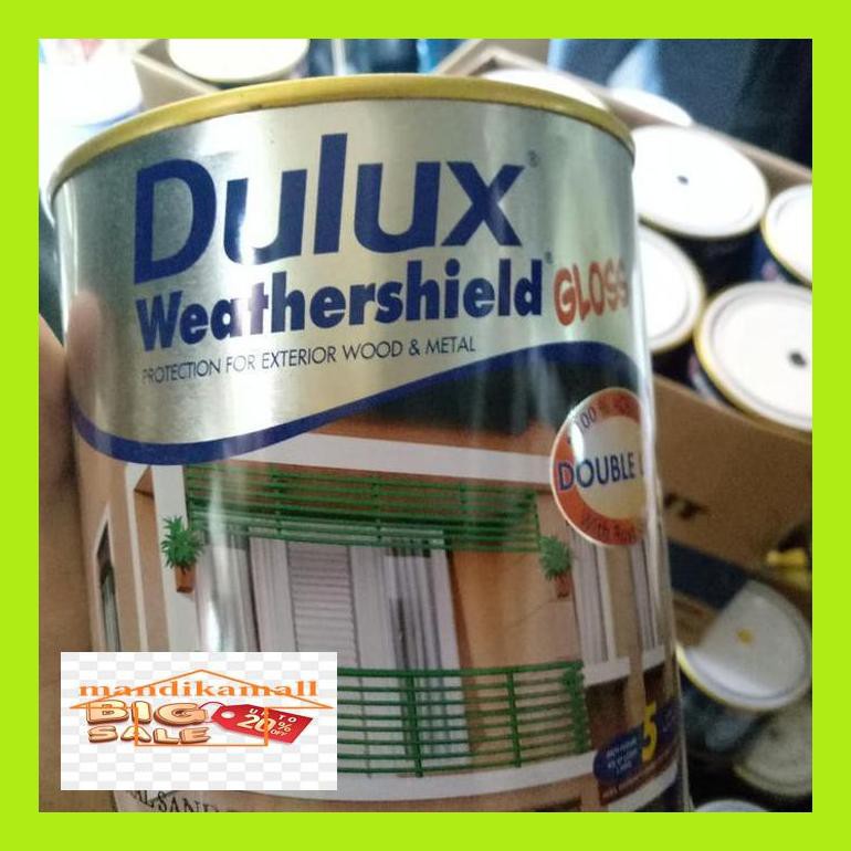 

Maraygs Cat Minyak Dulux Weathershield Gloss Warna Standard (1 Liter) 75Jhyar4