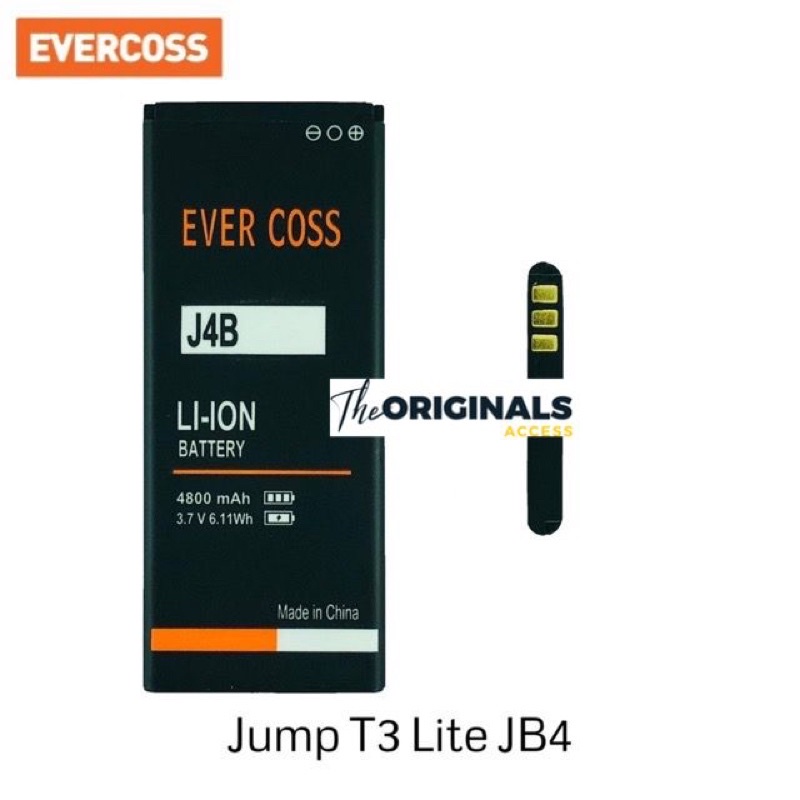 BATERAI CROSS J4B JUMP T3 ORIGINAL FULL CELL PROMO SEN