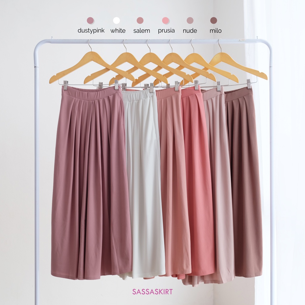 Kulot Panjang Louisa Pant Premium (Cullote Kulot) Fit to S-XL-4