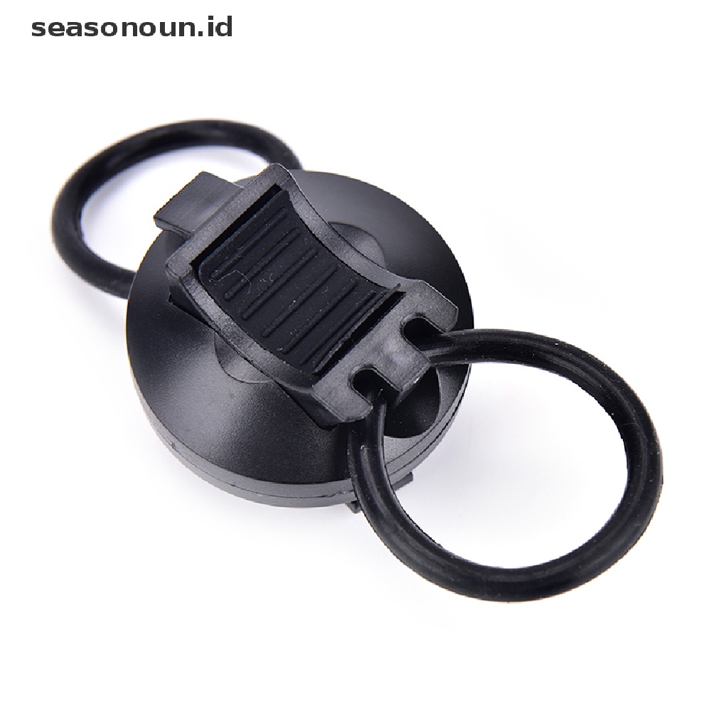 (seasonoun) Bracket Holder Lampu Depan Sepeda LED Rotasi 360 Derajat