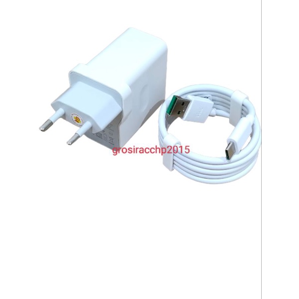 CHARGER OPPO WC0506A3HK VOOC 30W KABEL TYPE C FOR OPPO RENO 3 / OPPO RENO 4