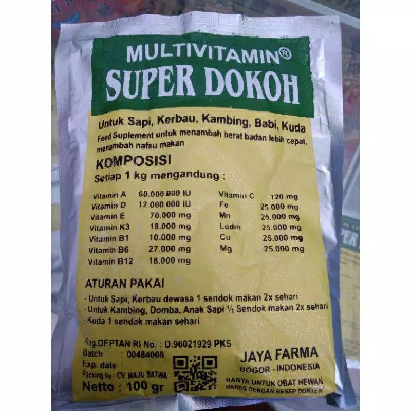 SUPER DOKOH MULTIVITAMIN