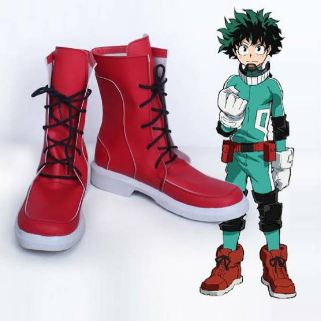 Jual sepatu cosplay midoriya izuku