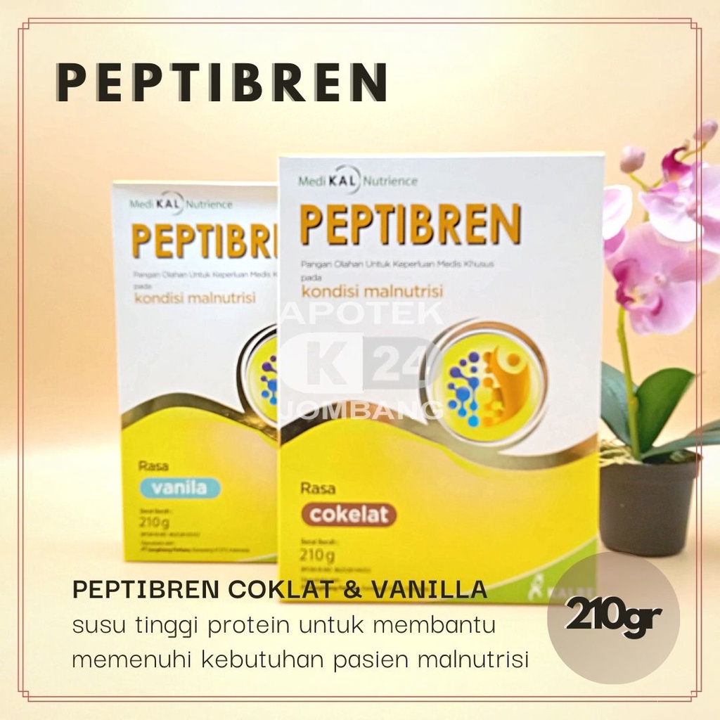 

PEPTIBREN Susu Nutrisi Untuk Malnutrisi (Kurang Nutrisi) 210gr