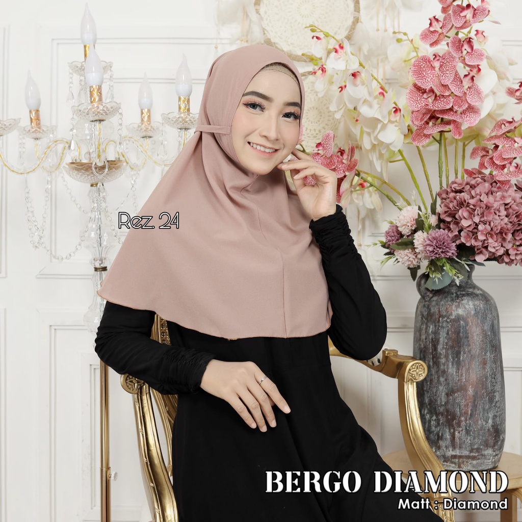 Hijab Bergo Diamond Best Seller