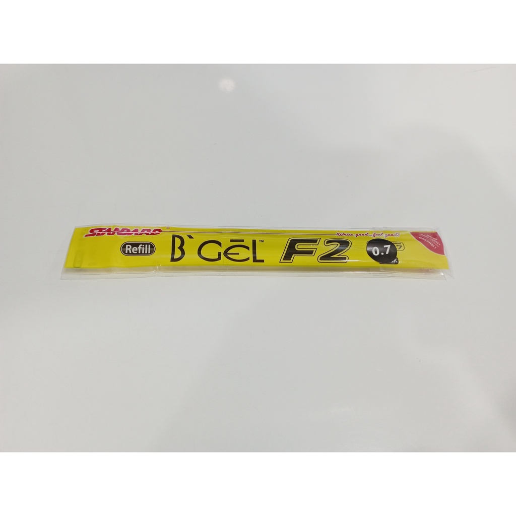 

Refill Pulpen STANDARD F2 - B Gel Retractable 0.7 mm Tinta Hitam