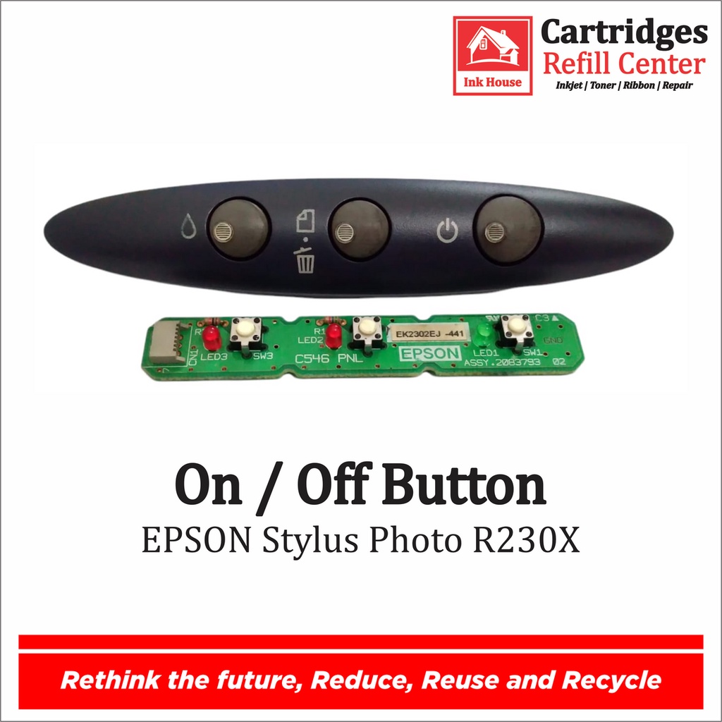 ON / OFF BUTTON | EPSON STYLUS PHOTO R230X | 2nd