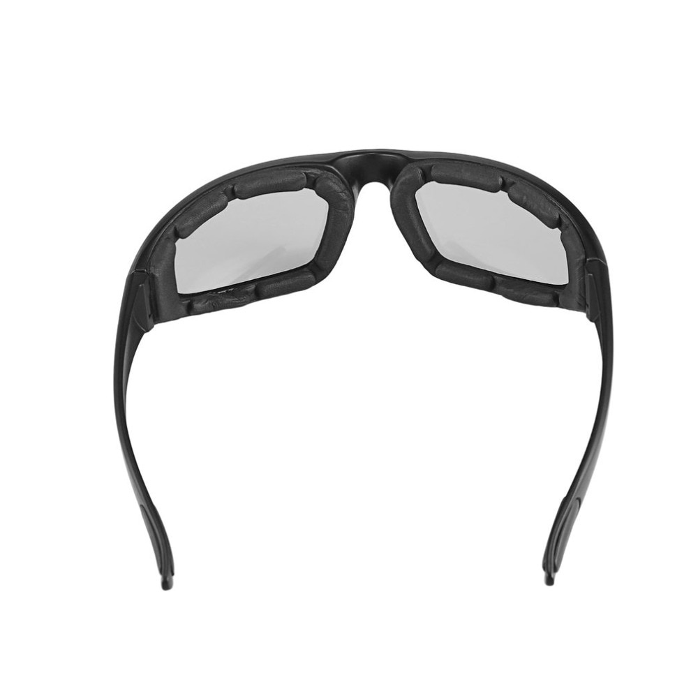 Acetato Kacamata Motor Sporty Dustproof - ZH1115401 - Black