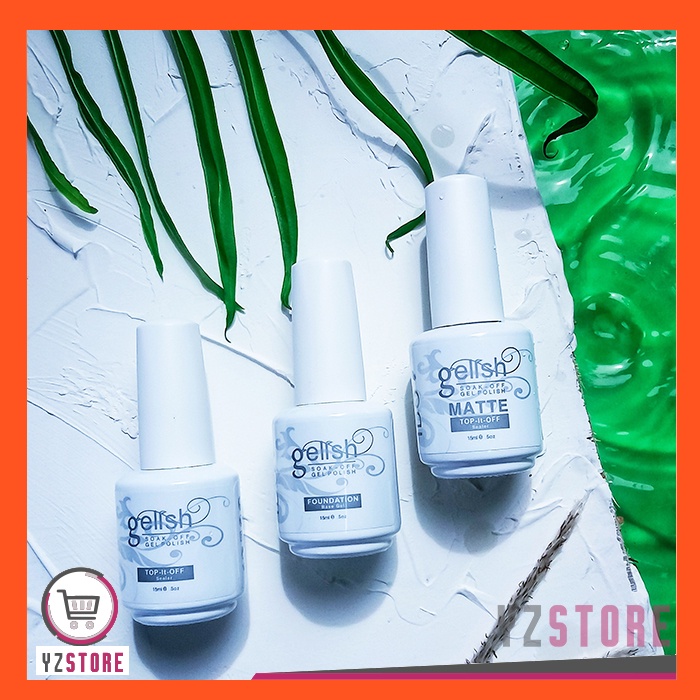 Top Coat Base Coat Kutek Gel UV LED GELISH IDO YZ149