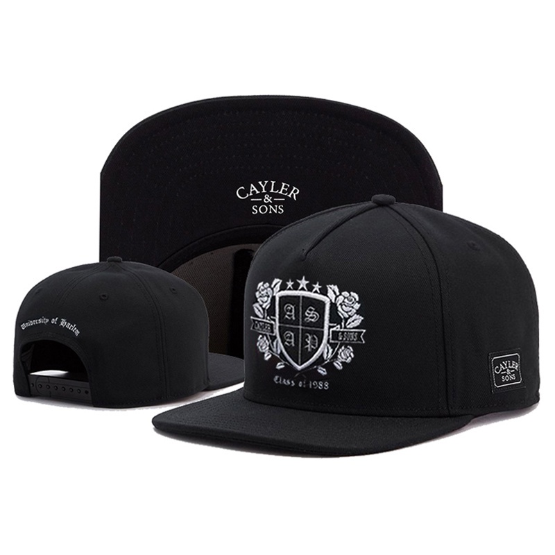 topi pria Brooklyn topi snapback topi wanita fashion cayler and sons cap Hip Hop Motif Bordir Angka 23 cap