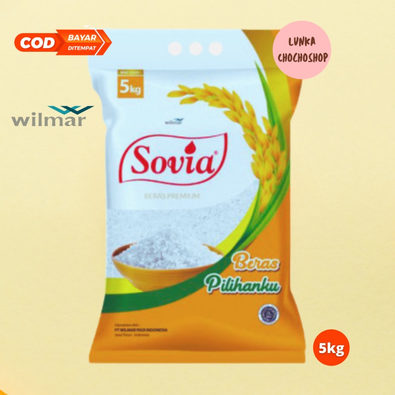 Jual Sovia Beras Premium Wilmar Pilihanku 5kg Shopee Indonesia