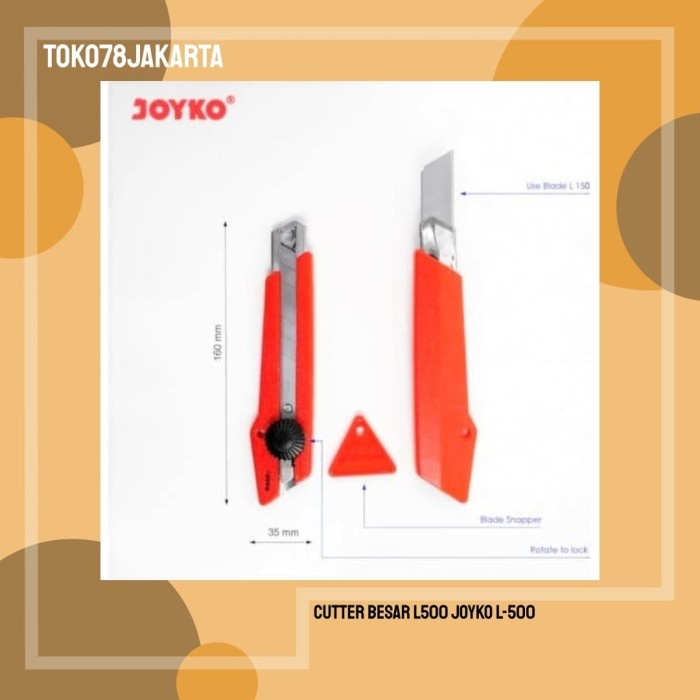 

Update Cutter Besar L500 Joyko L-500 Murah