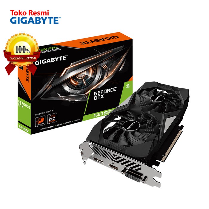 Gigabyte GTX 1650 Super Windforce OC 4 GB GDDR6