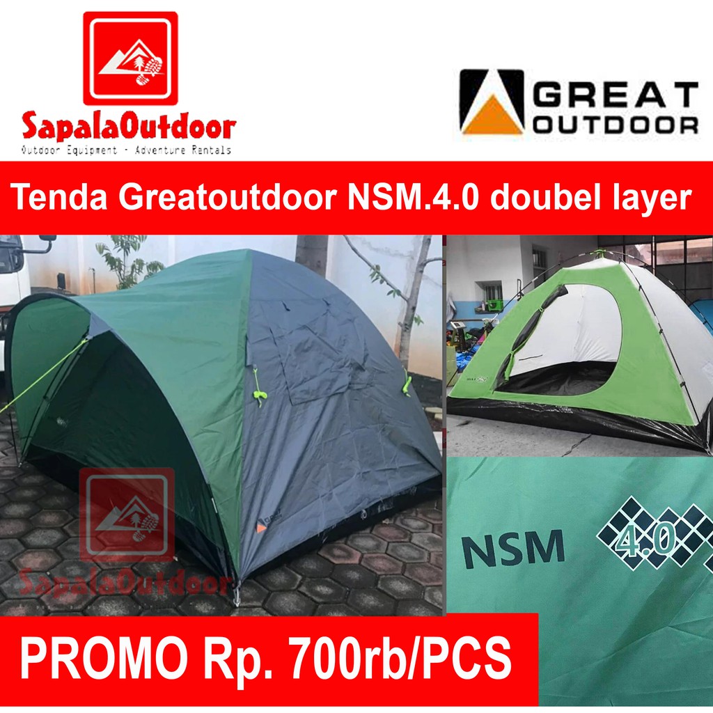 Tenda Great Outdoor Nsm 4 - Tenda Nsm - Camp4 - Go