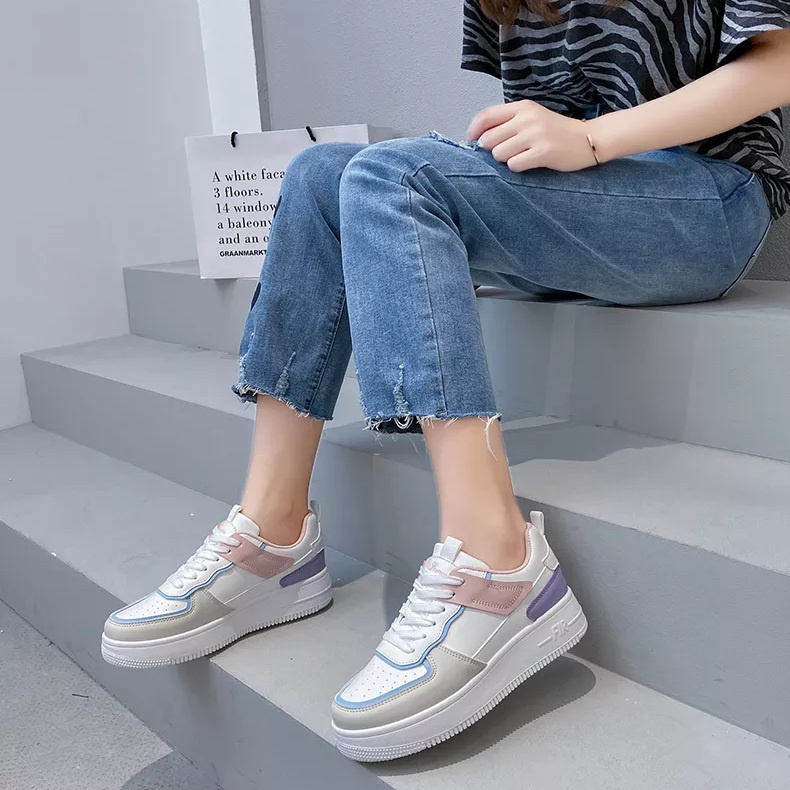TOKODISNA - SEPATU SNEAKERS WANITA VULKANISASI AF01-5