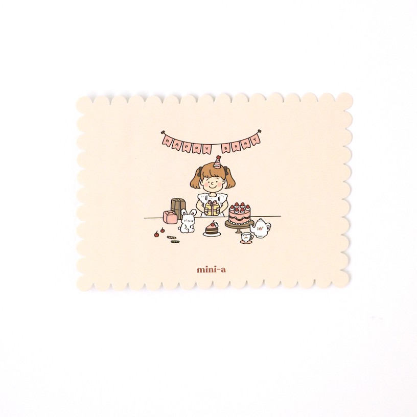 

MINIA Birthday Card