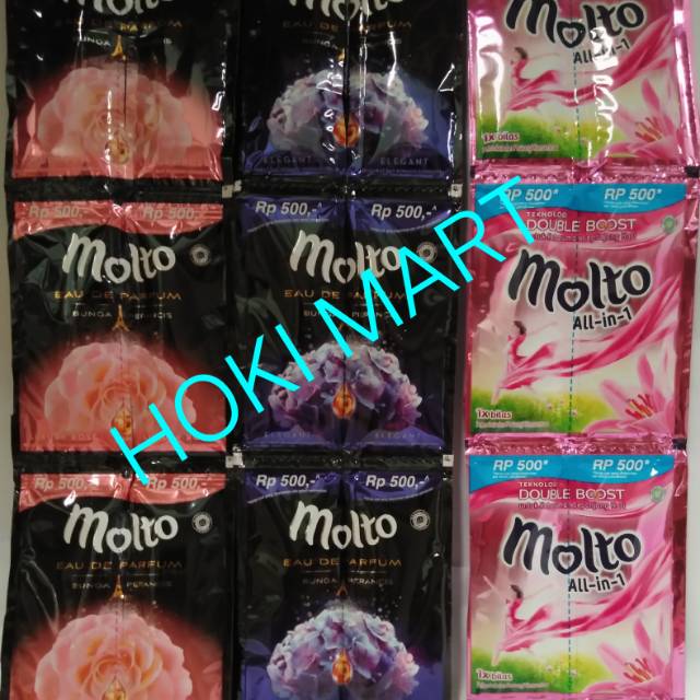 

Molto renceng 12pcs Rp6000/1dus Rp138000
