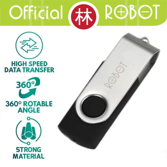 Robot RF104 4GB U-Disk USB 2.0 Flashdisk With Package