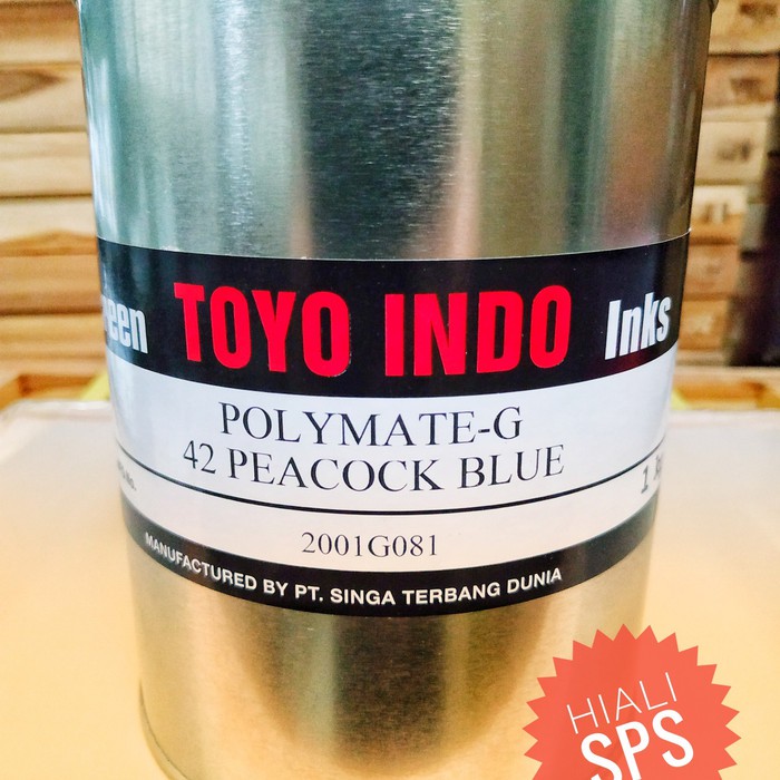 Jual Tinta Toyo Polymate G Blue Kg Shopee Indonesia