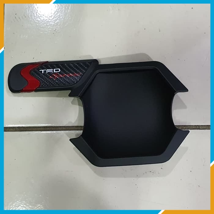 VARIASI Outer MANGKOK HANDLE PINTU TOYOTA INOVA INNOVA LAMA / GRAND NEW FORTUNER 2014 hitam DOFF