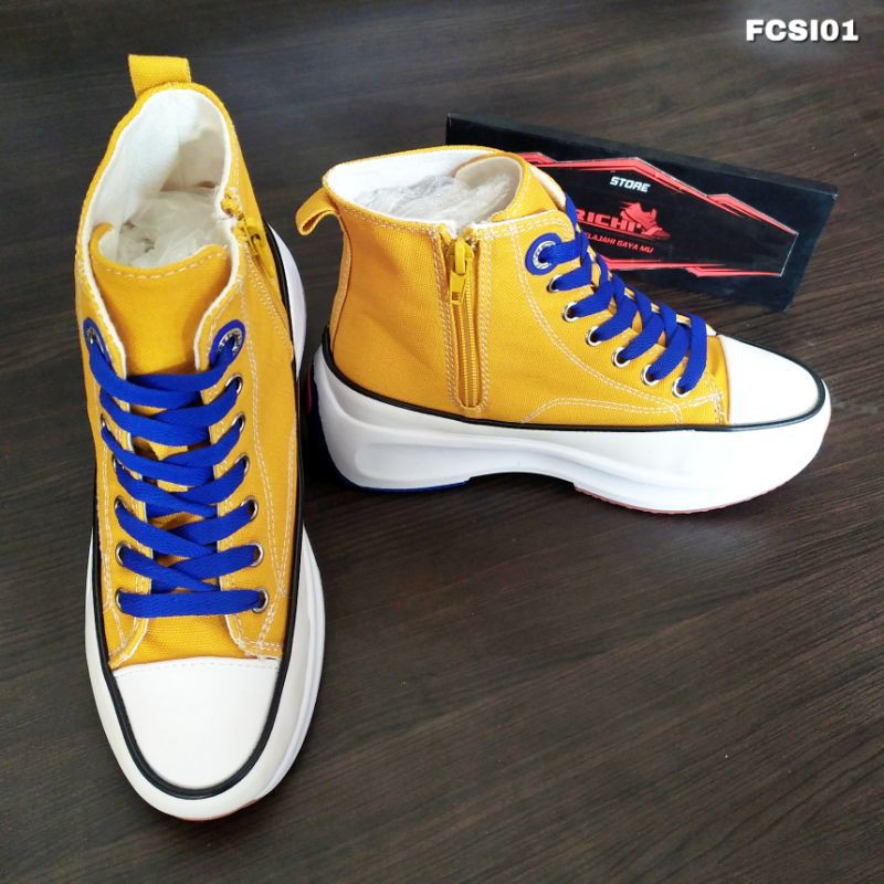 Sepatu wanita sneakers import wanita converse model sepatu fashion converse tinggi both