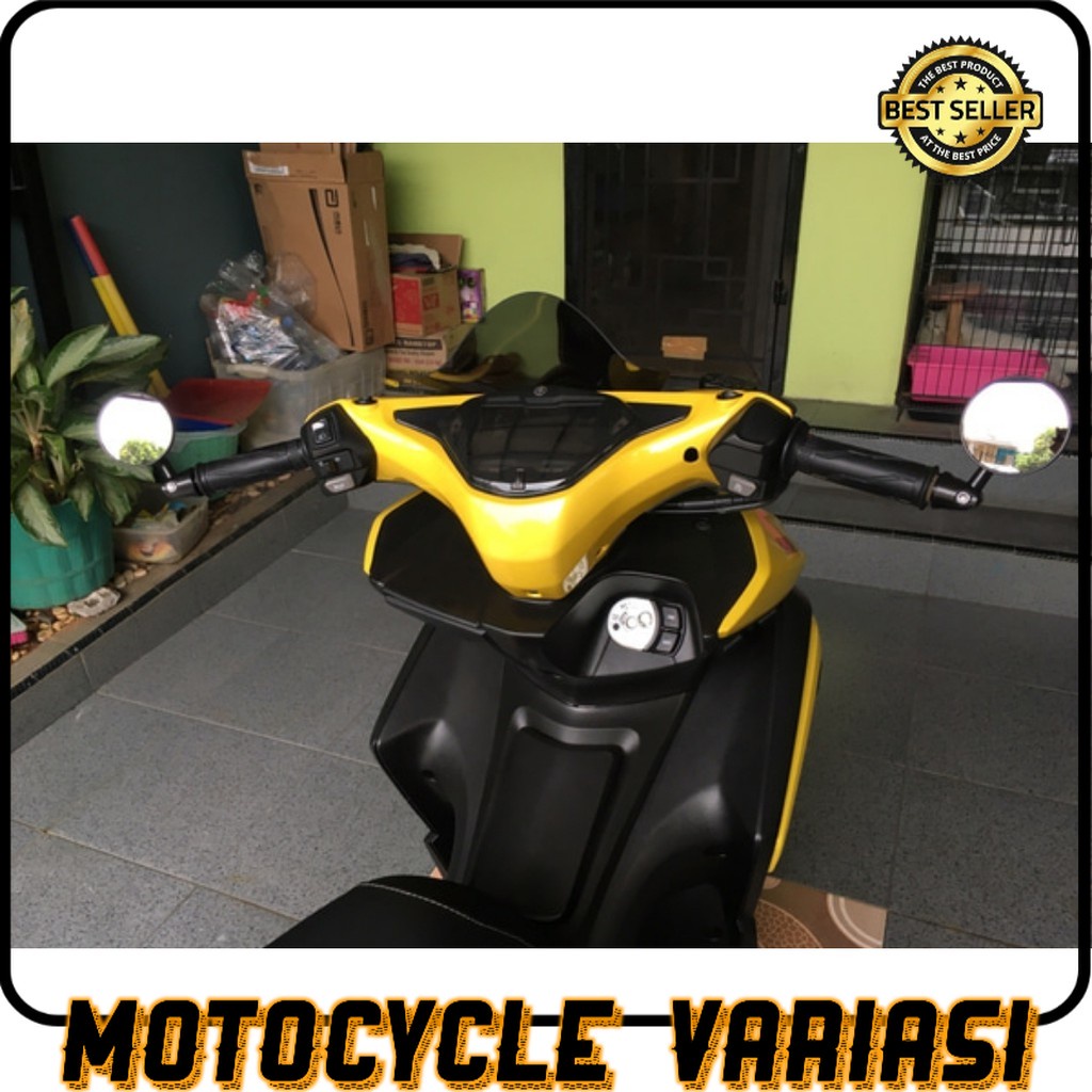 Spion jalu bulat spion bar end bulat nmax aerox vespa beat universal