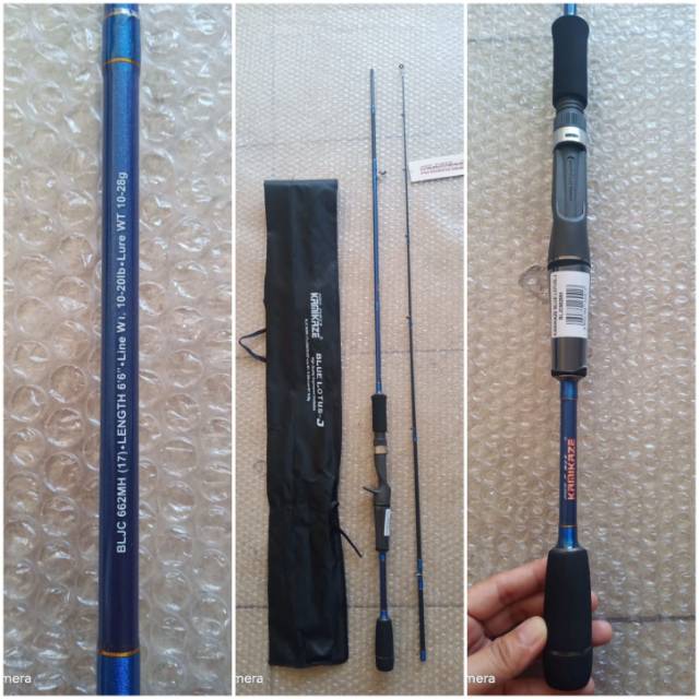 ROD BAIT CASTING KAMIKAZE BLUE LOTUS 201CM FUJI