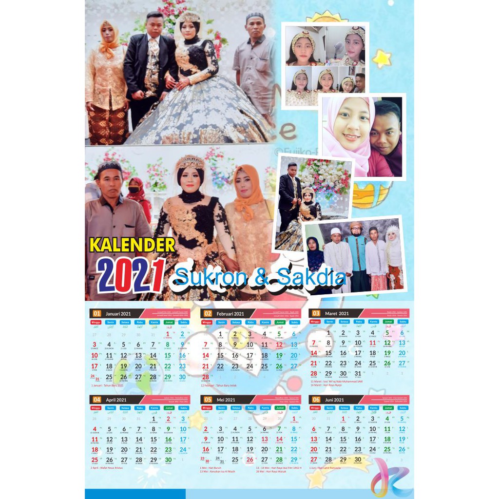 

CETAK KALENDER DINDING 2021 / CUSTOM WALL KALENDER 2021 ( ISI 3LEMBAR)