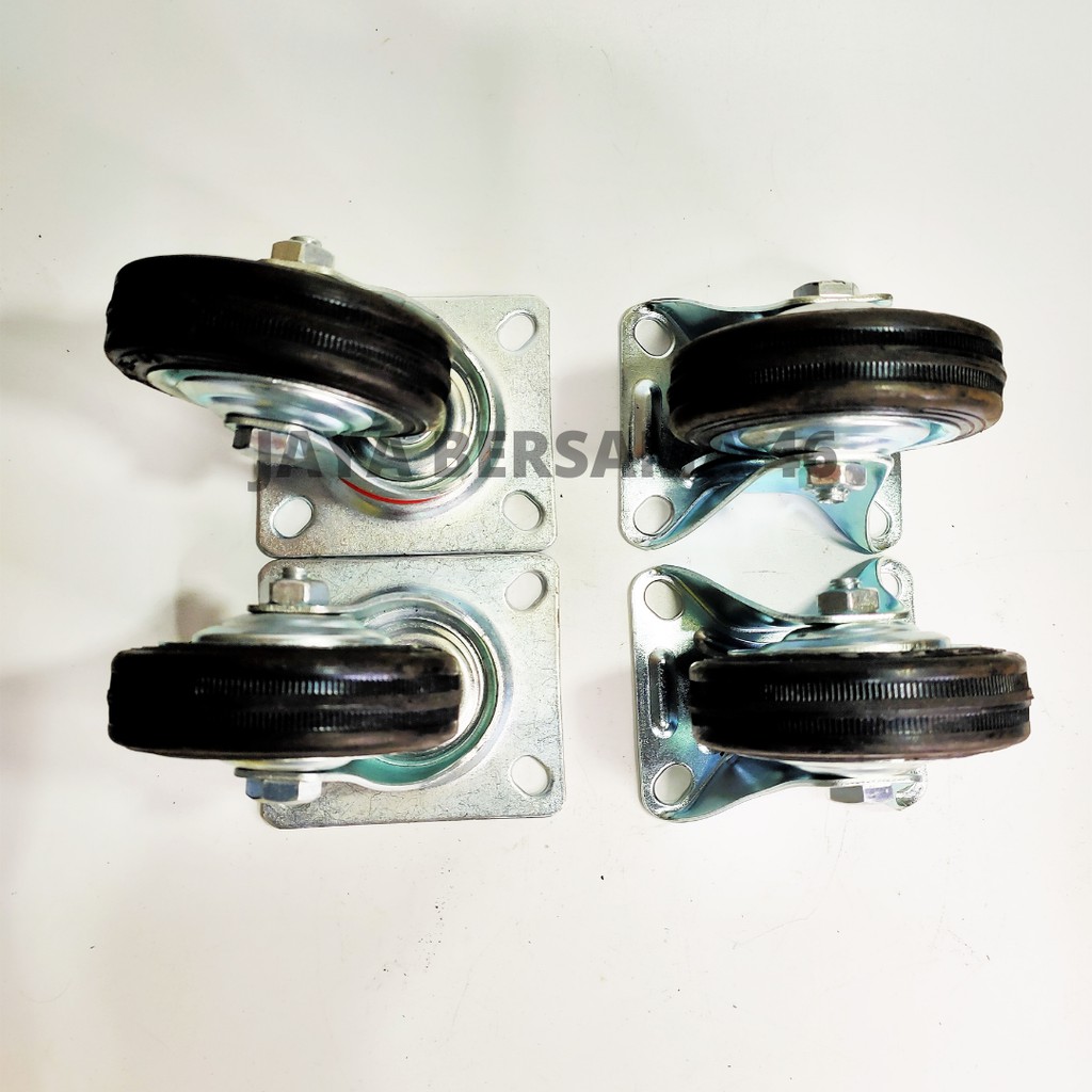 RODA KASTOR caster karet