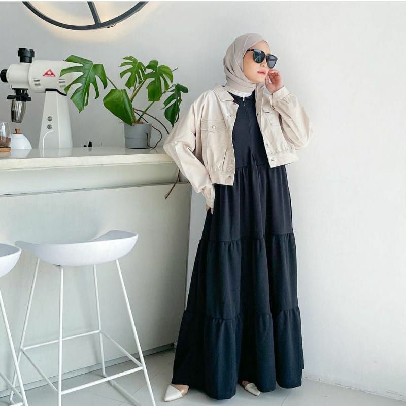 outfit inner dress hijab