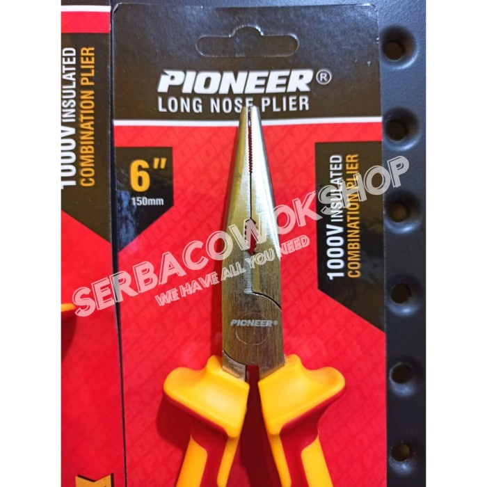 Pioneer Tang Listrik Insulated 1000 Volt Kombinasi-Potong-Lancip Harga SATUAN Termurah Berkualitas