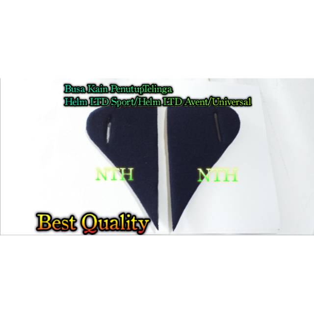 Busa kain penutup telinga helm LTD Sport LTD Avent Berkualitas
