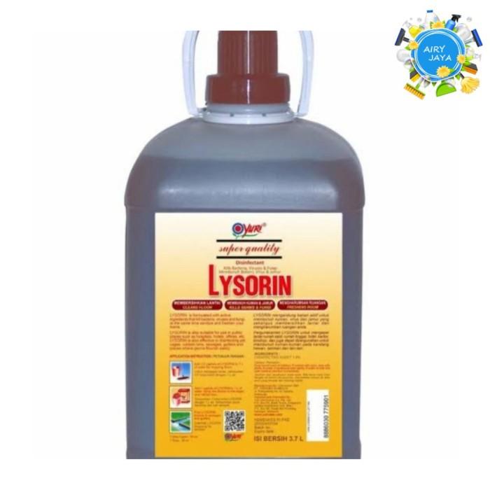Cleaner | Yuri Lysorin 3,7 Liter | 3,7 L Desinfectant Desinfektan Untuk Virus