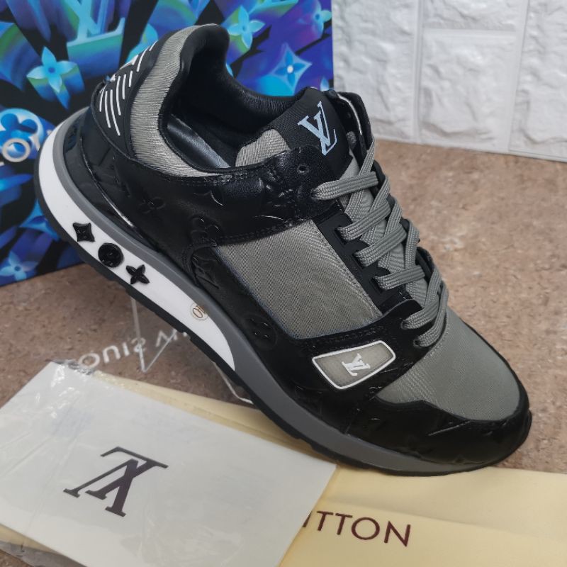 sepatu lv sneaker mirror quality shoes lou is vuitton pria terbaru branded