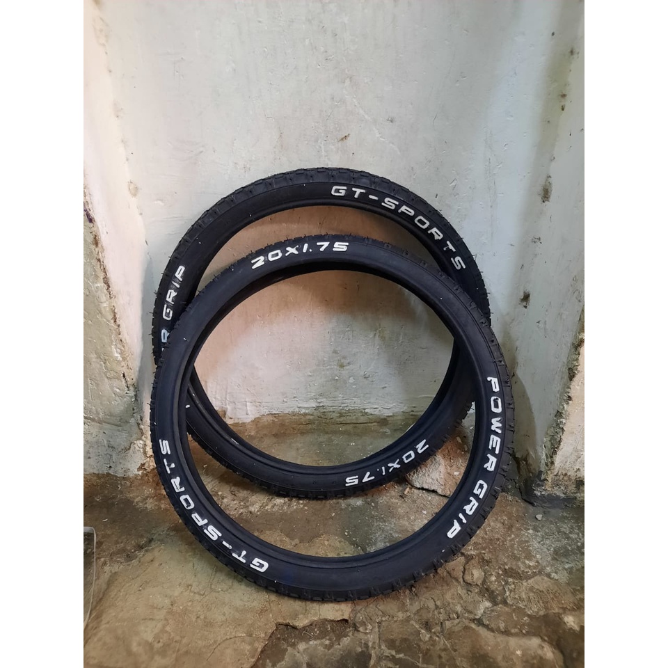 TERMURAH!!! Ban Luar Power Grip 20 x 1.75 / Ban Luar Sepeda Ukuran 20 / Satuan