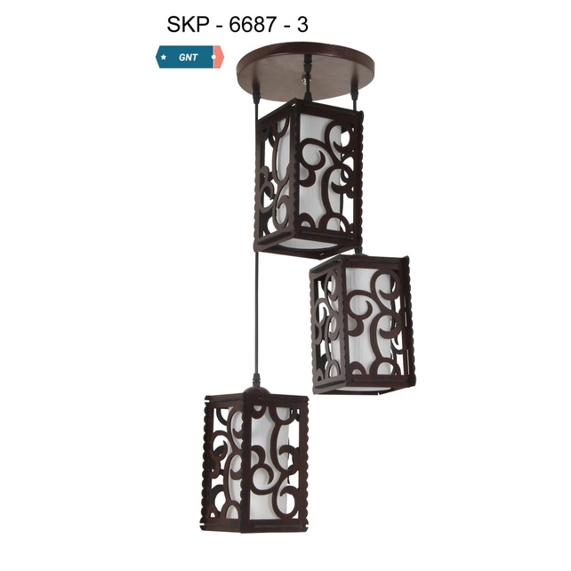 LAMPU HIAS/GANTUNG/MINIMALIS/KAFE/CAFE 3 SUSUN