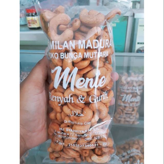 

Mente Madura // Kacang Mente // Kacang Mede 250gr