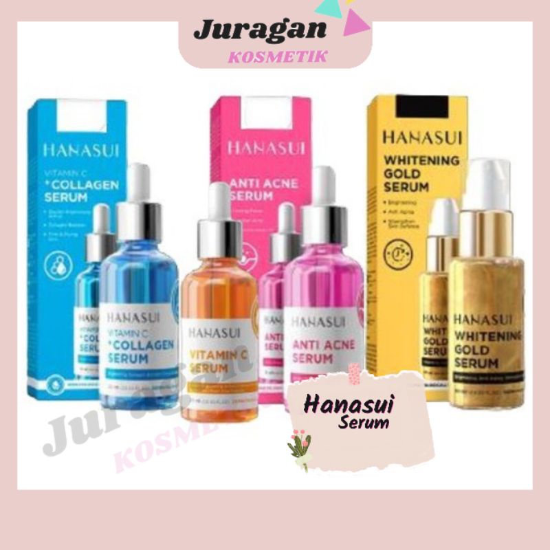OBRAL Hanasui Face Serum I Whitening Gold SERUM agus 2026