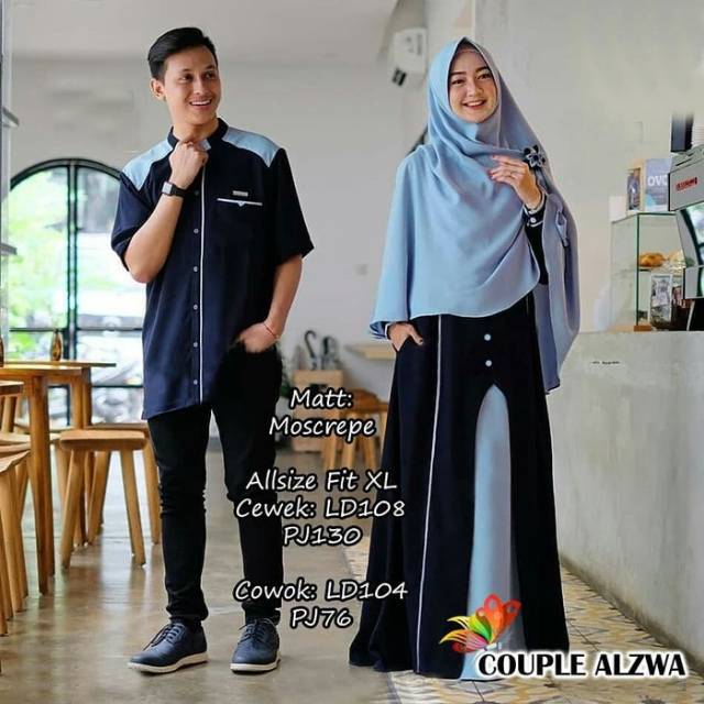 COUPLE ALZWA banyak warna